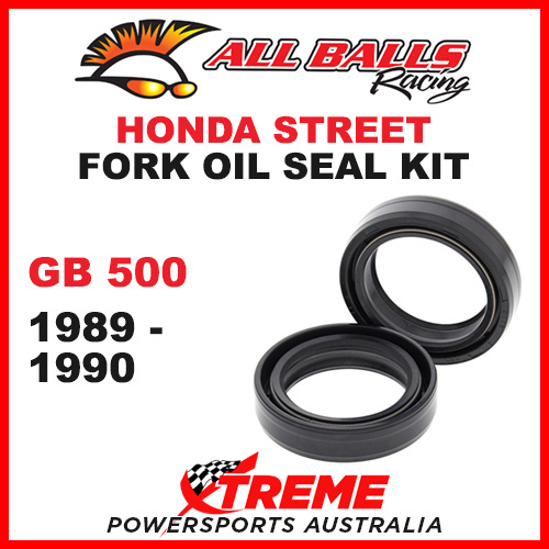 All Balls 55-108 Honda GB500 GB 500 1989-1990 Fork Oil Seal Kit 35x48x11