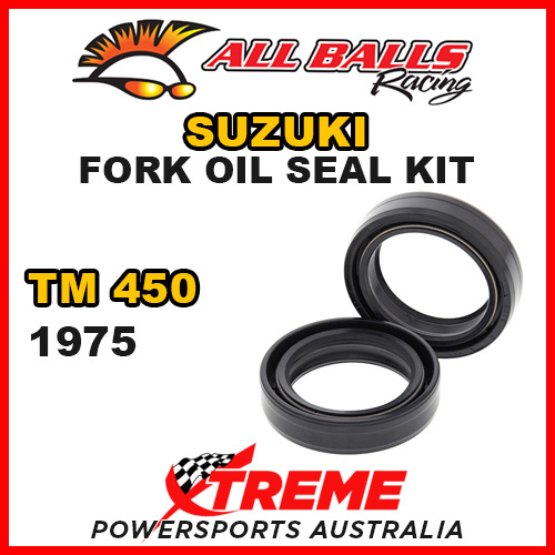 All Balls 55-108 For Suzuki TM450 TM 450 1975 Fork Oil Seal Kit 35x48x11