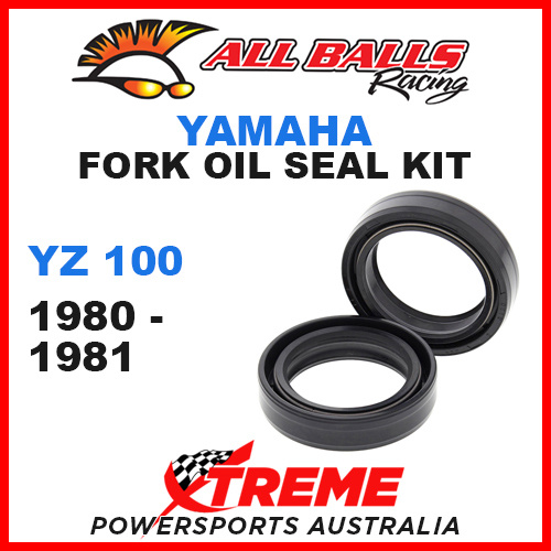All Balls 55-108 Yamaha YZ100 YZ 100 1980-1981 Fork Oil Seal Kit 35x48x11