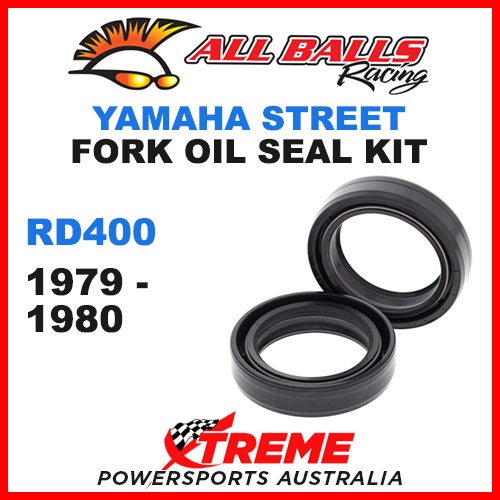 All Balls 55-108 Yamaha RD400 RD 400 1979-1980 Fork Oil Seal Kit 35x48x11