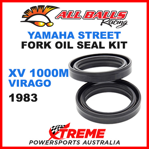 All Balls 55-110 Yamaha XV1000M XV 1000M Virago 1983 Fork Oil Seal Kit 36x48x8