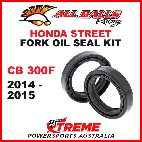 All Balls 55-111 Honda CB300F CB 300F 2014-2015 Fork Oil Seal Kit 37x50x11