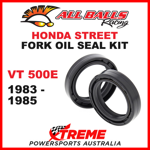 All Balls 55-111 Honda VT500E VT 500E 1983-1985 Fork Oil Seal Kit 37x50x11