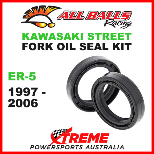 All Balls 55-111 Kawasaki ER-5 1997-2006 Fork Oil Seal Kit 37x50x11