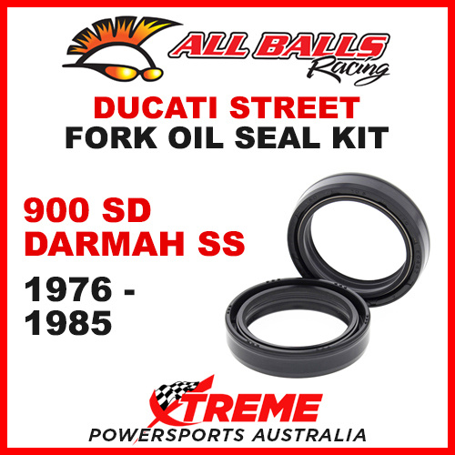 All Balls 55-112 Ducati 900 SD Darmah SS 1976-1985 Fork Oil Seal Kit 38x50x10.5