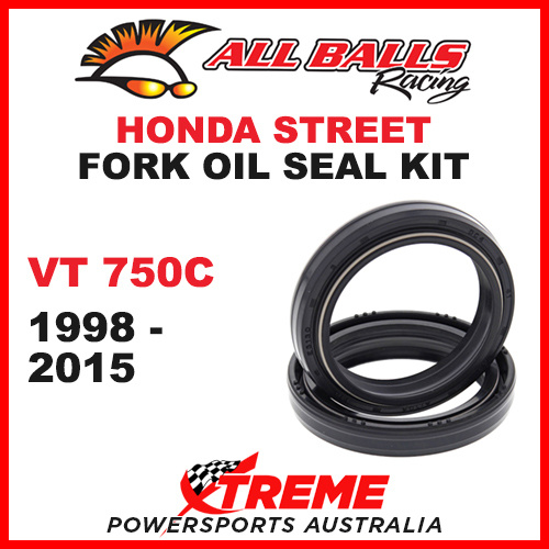 All Balls 55-117 Honda VT750C VT 750C 1998-2015 Fork Oil Seal Kit 41x53x8/10.5
