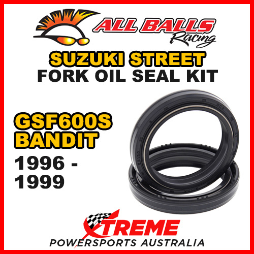 All Balls 55-117 For Suzuki GSF600S Bandit 1996-1999 Fork Oil Seal Kit 41x53x8/10.5