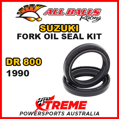 All Balls 55-117 For Suzuki DR800 DR 800 1990 Fork Oil Seal Kit 41x53x8/10.5