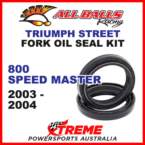 All Balls 55-117 Triumph 800 Speed Master 2003-2004 Fork Oil Seal Kit 41x53x8/10.5