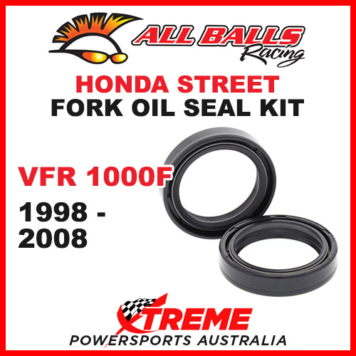 All Balls 55-119 Honda VTR1000F VTR 1000F 1998-2008 Fork Oil Seal Kit 41x54x11