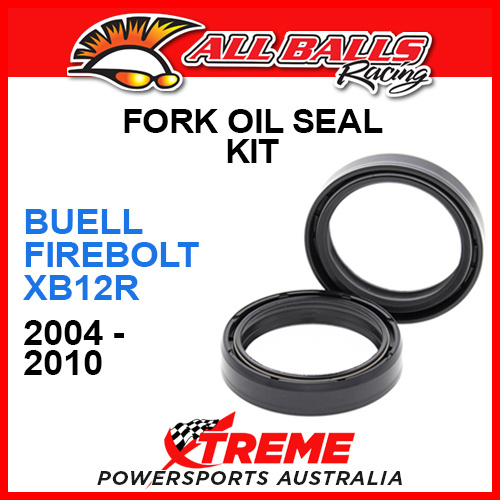 All Balls 55-120 Buell Firebolt XB12R 2004-2010 Fork Oil Seal Kit 43x54x11