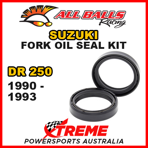 All Balls 55-117 For Suzuki DR250 DR 250 1990-1993 Fork Oil Seal Kit 43x54x11