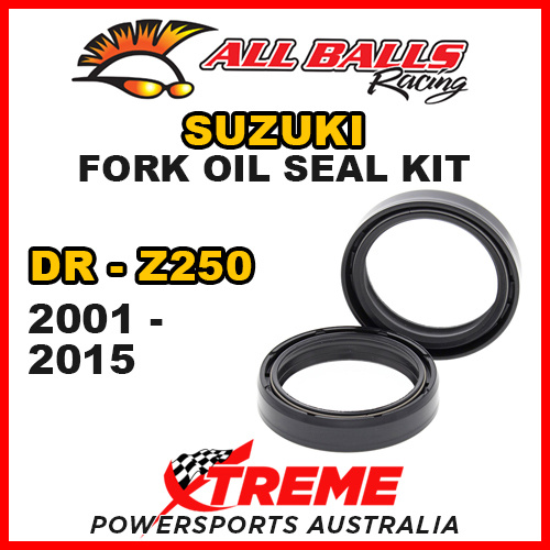 All Balls 55-120 For Suzuki DR-Z250 DR-Z 250 2001-2015 Fork Oil Seal Kit 43x54x11