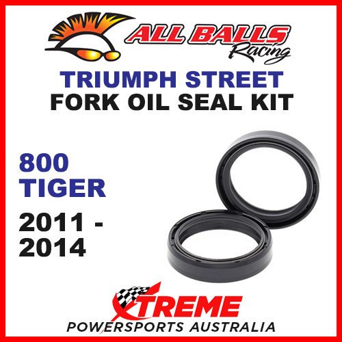 All Balls 55-120 Triumph 800 Tiger 2011-2014 Fork Oil Seal Kit 43x54x11