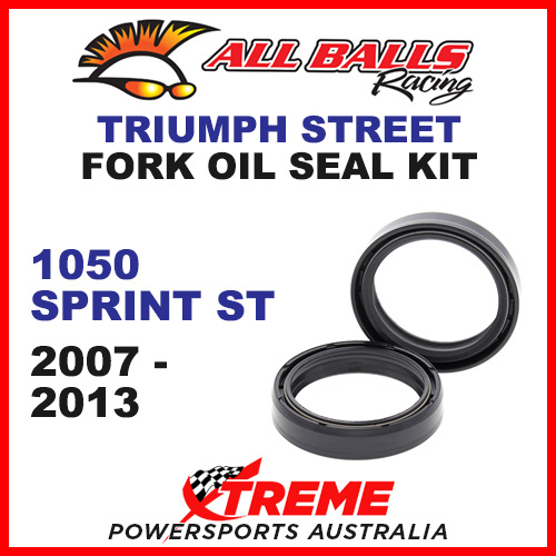 All Balls 55-120 Triumph 1050 Sprint ST 2007-2013 Fork Oil Seal Kit 43x54x11