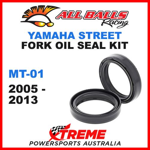 All Balls 55-122 Yamaha MT-01 2005-2013 Fork Oil Seal Kit 43x55x10.5