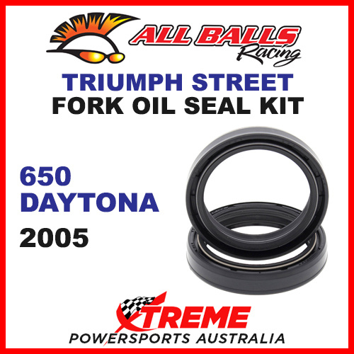 All Balls 55-123 Triumph 650 Daytona 2005 Fork Oil Seal Kit 43x55x9.5/10