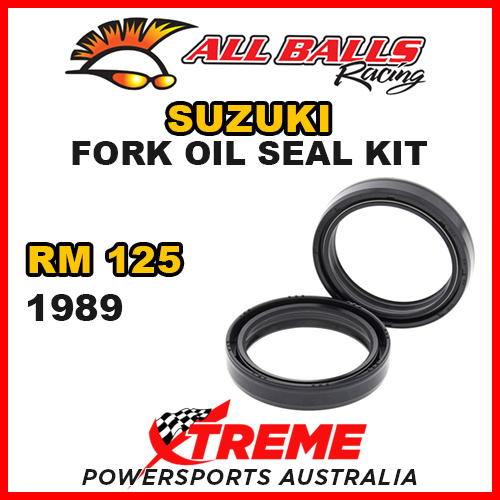 All Balls 55-125 For Suzuki RM250 RM 250 1991-1995 Fork Oil Seal Kit 46x58x10.5