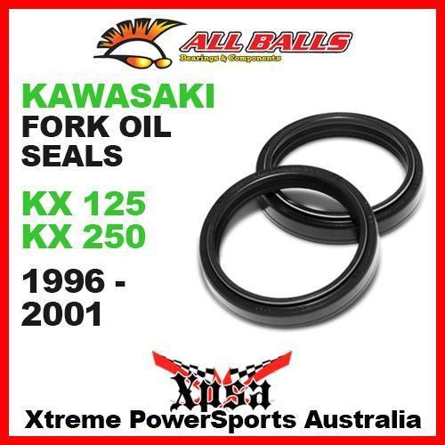 All Balls 55-126 Kawasaki KX125 KX250 KX 125 250 1996-2001 Fork Oil Seal Kit 46x58x9.5/11