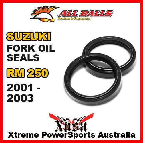 All Balls 55-126 For Suzuki RM250 RM 250 2001-2003 Fork Oil Seal Kit 46x58x9.5/11