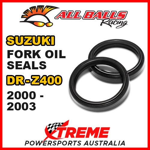 All Balls 55-129 For Suzuki DRZ400 DRZ 400 DR-Z400 2000-2003 Fork Oil Seal Kit 49x60x10