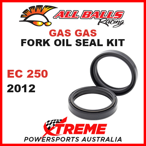 All Balls 55-131 Gas Gas EC250 EC 250 2012 Fork Oil Seal Kit 48x57.7x9.5/10.3
