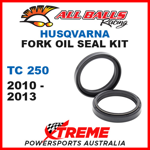 All Balls 55-132 Husqvarna TC250 TC 250 2010-2013 Fork Oil Seal Kit 48x58.2x8.5/10.5