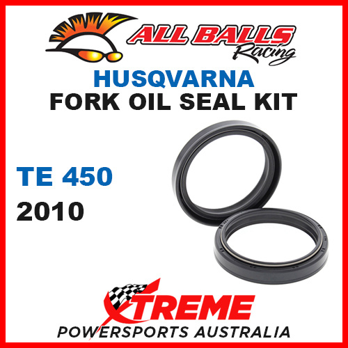 All Balls 55-132 Husqvarna TE450 TE 450 2010 Fork Oil Seal Kit 48x58.2x8.5/10.5
