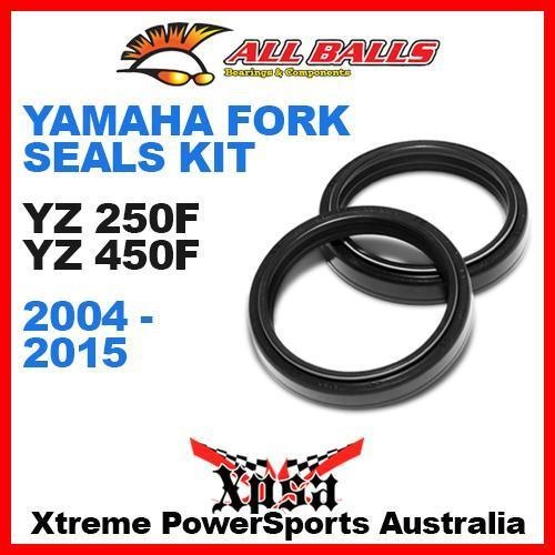 All Balls 55-132 Yamaha YZ250F YZ450F YZ 250F 450F 2004-2015 Fork Oil Seal Kit 48x58.2x8.5/10.5