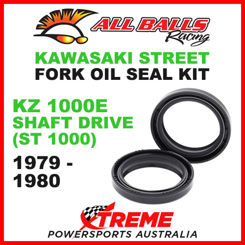 All Balls 55-139 Kawasaki KZ1000E (ST1000 Shaft Drive) 1979-1980 Fork Oil Seal Kit 40x52x8