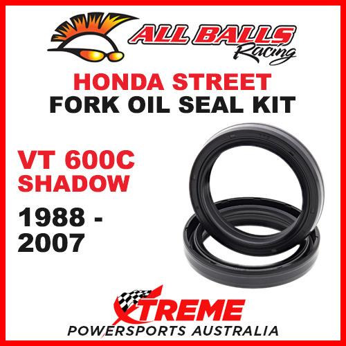 All Balls 55-147 Honda VT 600C Shadow 1988-2007 Fork Oil Seal Kit 39x51x8/10.5