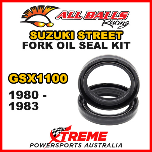 All Balls 55-148 For Suzuki GSX1100 GSX 1100 1980-1983 Fork Oil Seal Kit 37x49x8/9.5