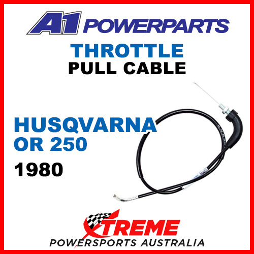 A1 Powerparts Husqvarna OR250 OR 250 1980 Throttle Pull Cable 56-000-10
