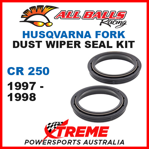 All Balls 57-100 Husqvarna CR250 CR 250 1997-1998 Fork Dust Wiper Seal Kit