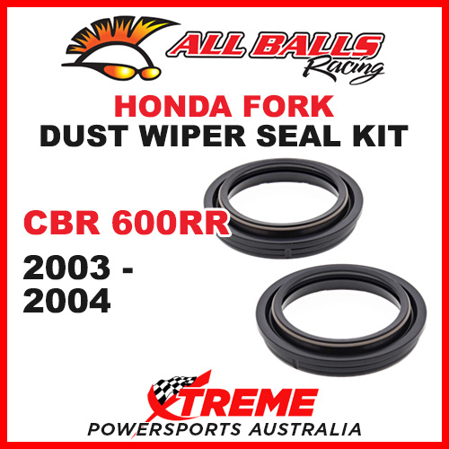 All Balls 57-101 Honda CBR 600RR 2003-2004 Fork Dust Wiper Seal Kit 45x57