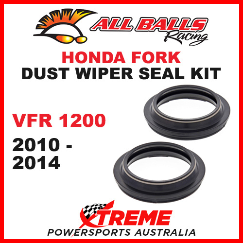 All Balls 57-102 Honda VFR 1200 2010-2014 Fork Dust Wiper Seal Kit 43x55