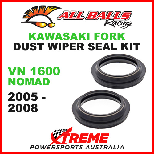 All Balls 57-102 Kawasaki VN1600 Nomad 2005-2008 Fork Dust Wiper Seal Kit 43x55