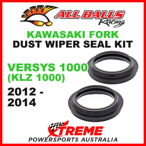 All Balls 57-102 Kawasaki Versys 1000 2012-2014 Fork Dust Wiper Seal Kit 43x55