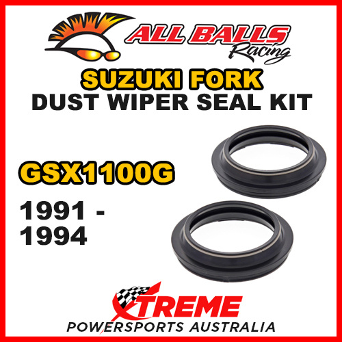 All Balls 57-102 For Suzuki GSX1100G 1991-1994 Fork Dust Wiper Seal Kit