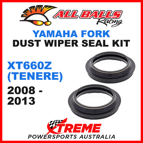 All Balls 57-102 Yamaha XT660Z 2008-2013 Fork Dust Wiper Seal Kit 43x55