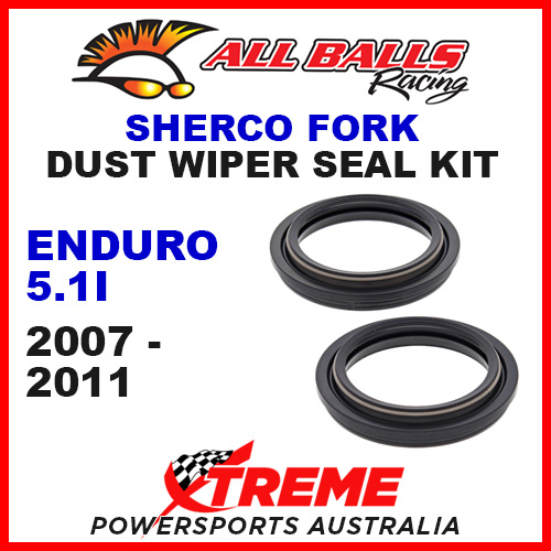 All Balls 57-103 Sherco Enduro 5.1I 2007-2011 Fork Dust Wiper Seal Kit 46x58.5