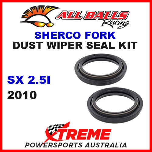 All Balls 57-103 Sherco SX 2.5I 250cc 2010 Fork Dust Wiper Seal Kit 46x58.5