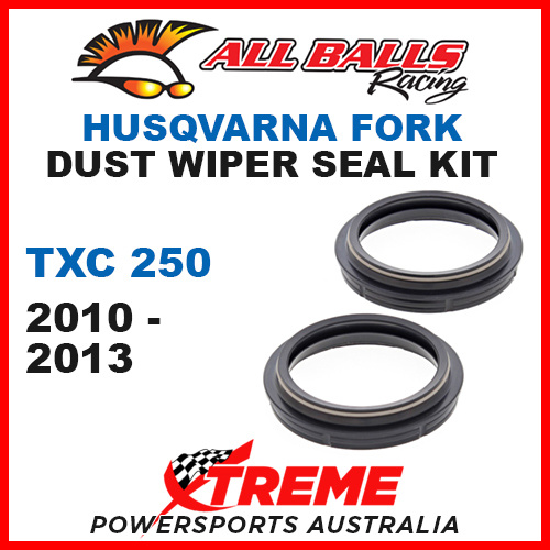 All Balls 57-105 Husqvarna TXC250 TXC 250 2010-2013 Fork Dust Wiper Seal Kit