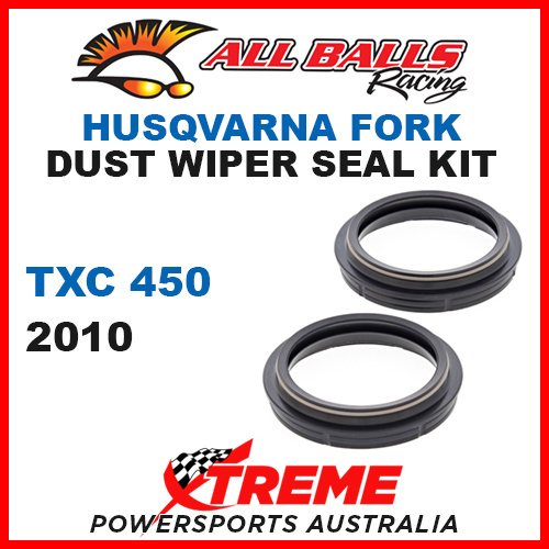 All Balls 57-105 Husqvarna TXC450 TXC 450 2010 Fork Dust Wiper Seal Kit