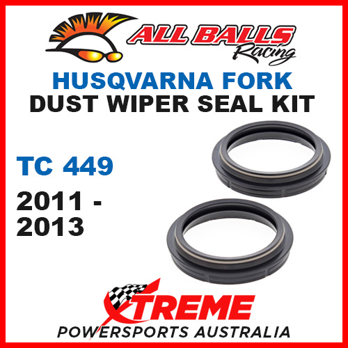 All Balls 57-105 Husqvarna TC449 TC 449 2011-2013 Fork Dust Wiper Seal Kit