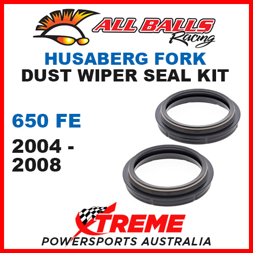 All Balls 57-105 Husaberg 650FE 650 FE 2004-2008 Fork Dust Wiper Seal Kit