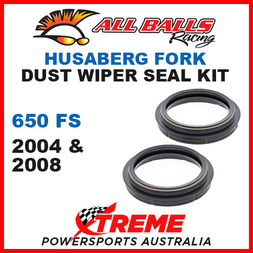 All Balls 57-105 Husaberg 650FS 650 FS 2004 & 2008 Fork Dust Wiper Seal Kit