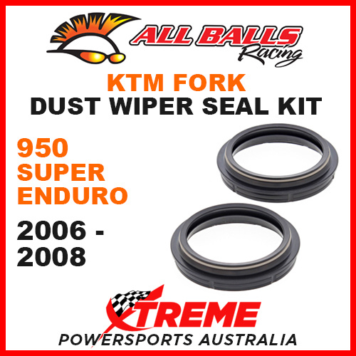 All Balls 57-105 KTM 950 Super Enduro 950cc 2006-2008 Fork Dust Wiper Seal Kit
