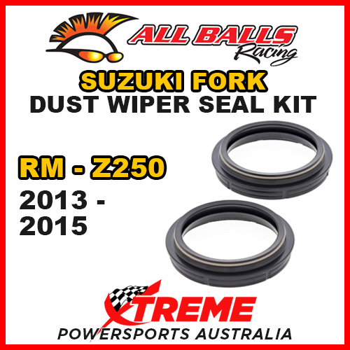 All Balls 57-105 For Suzuki RMZ250 2013-2015 Fork Dust Wiper Seal Kit 48x58.5x12