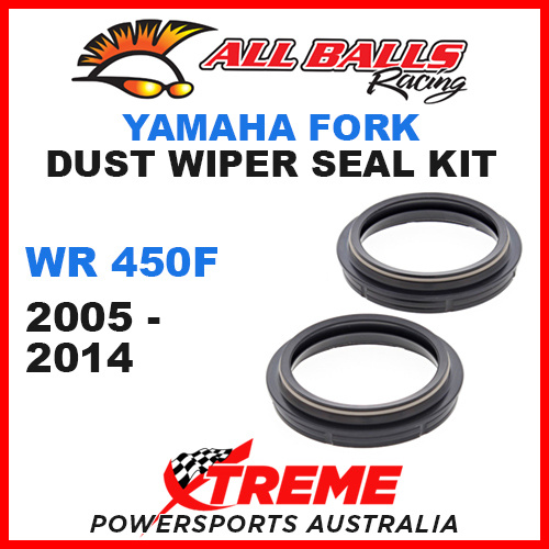 All Balls 57-105 Yamaha WR 450F WRF 450 2005-2014 Fork Dust Wiper Seal Kit
